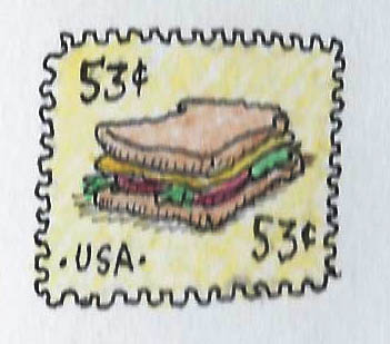sandwich stamp