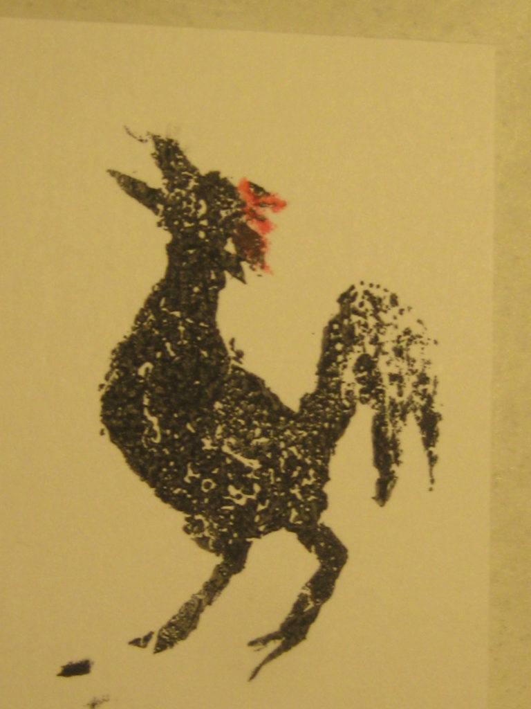 Rooster card
